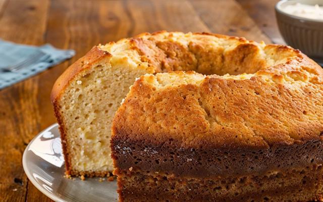 Bolo caseiro simplês